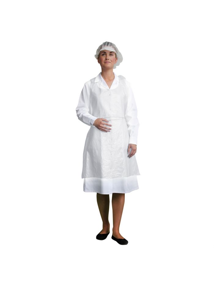 Disposable PE Bib Apron (2000pcs), , R, White