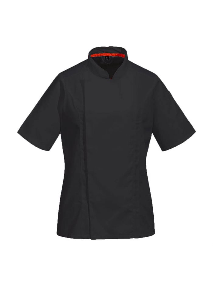 Chef's Women's Mesh Air Pro Jacket S/S, L, R, Black