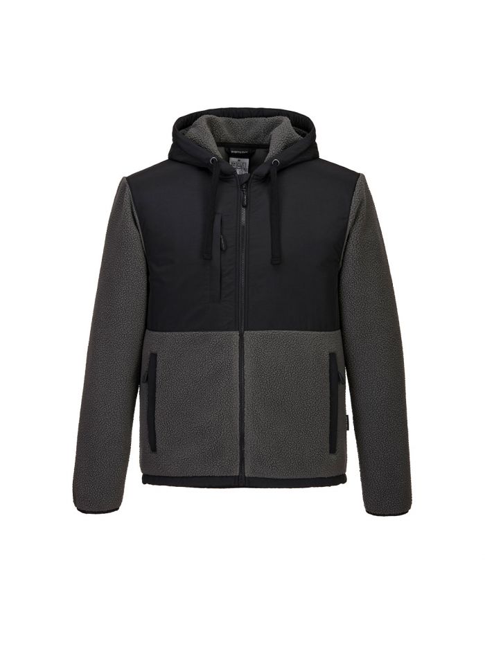 KX3 Borg Fleece, L, , Black/Grey