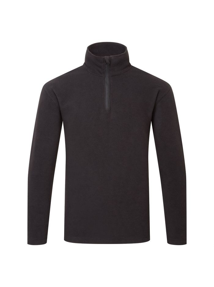 Eco Pullover Fleece, L, R, Black