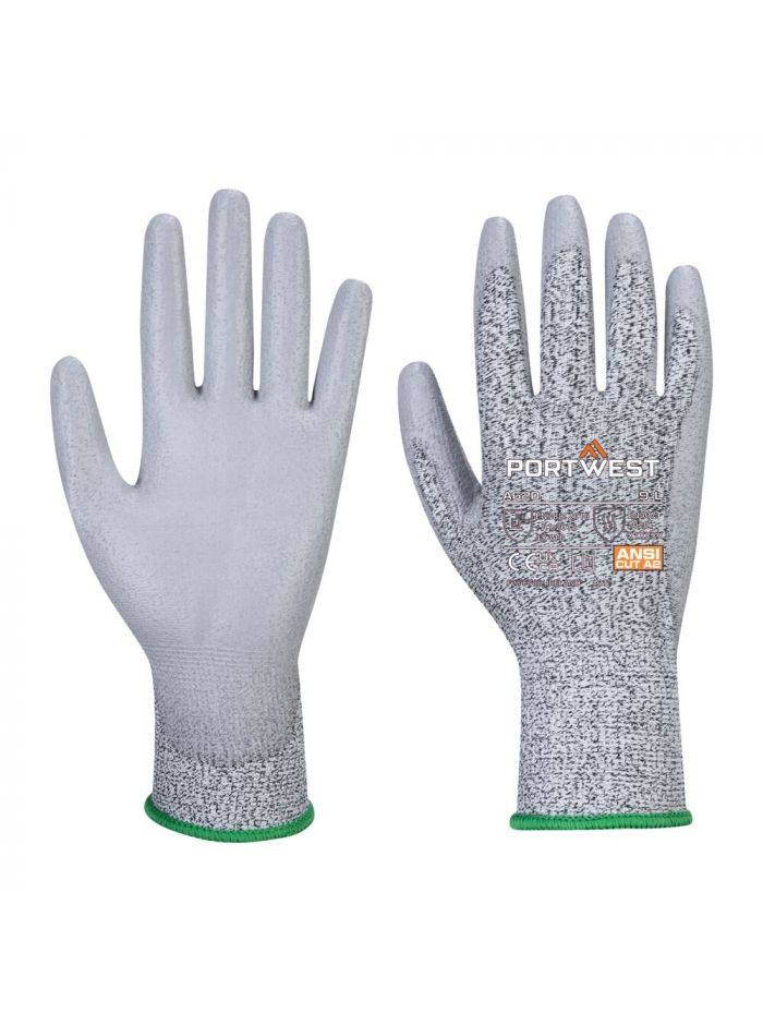 Vending Cut B13 PU Glove (144 Pairs), L, R, Grey