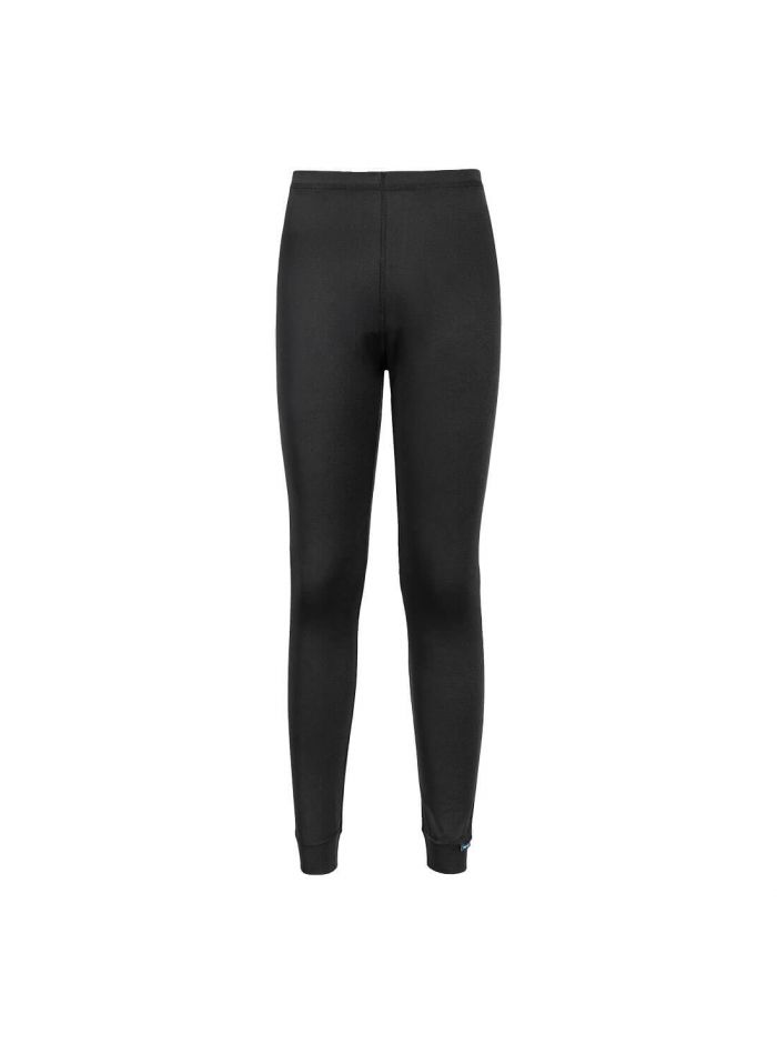 Women's Baselayer Leggings, L, R, Black