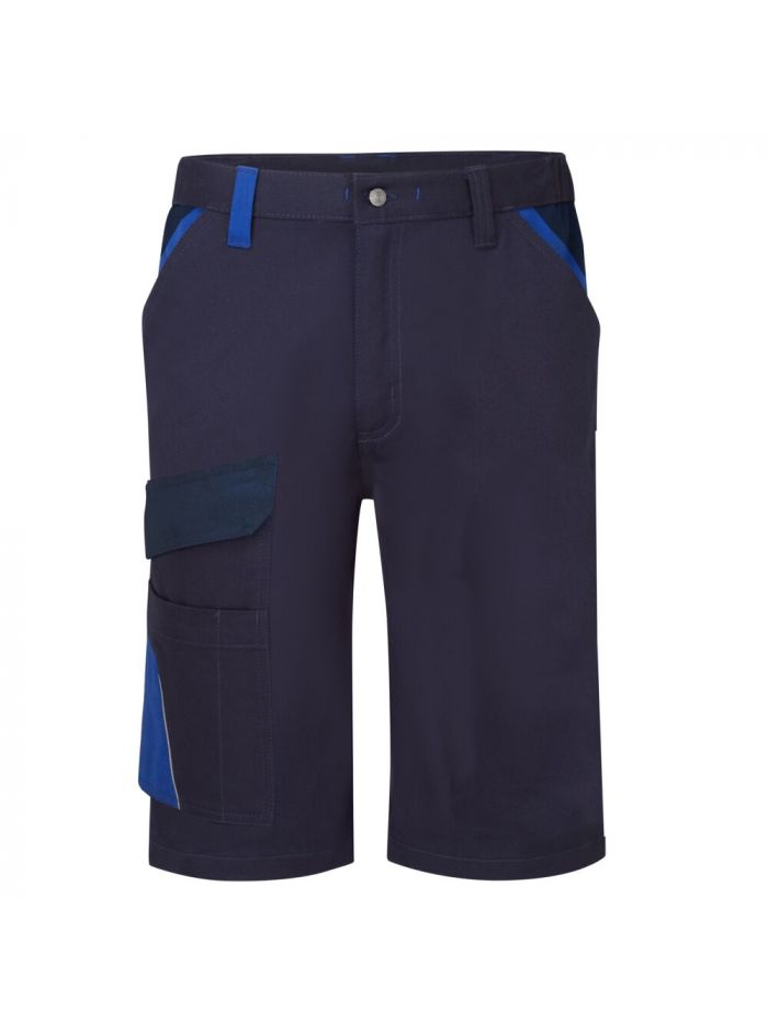 WX1 Two Tone Cotton Shorts, 28, R, Navy/Royal