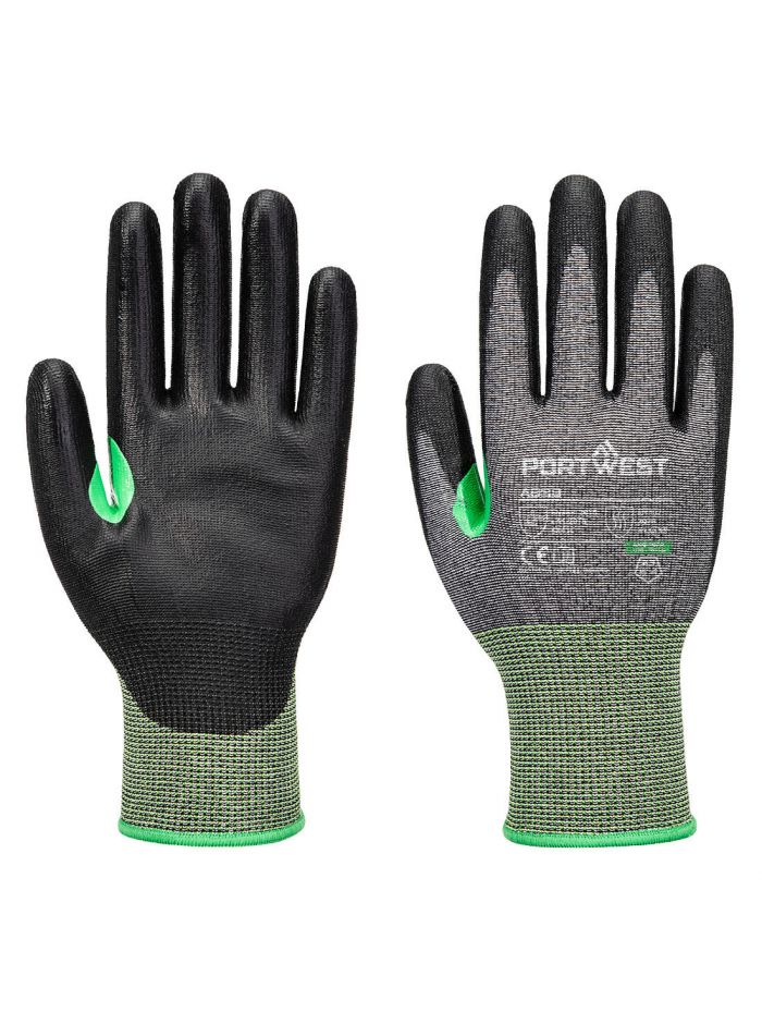 CS Cut C15 PU Glove, L, R, Grey/Black