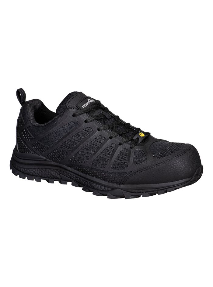 Composite Textile Trainer  S1PS ESD SR FO, 37, R, Black