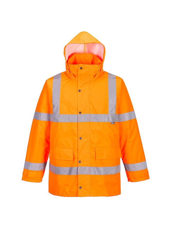 Essential Hi-Vis Winter Traffic Jacket, 4XL, R, Orange