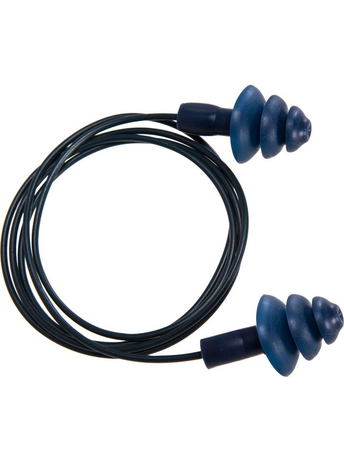 Detectable TPR Corded Ear Plugs (50 pairs), , , Blue