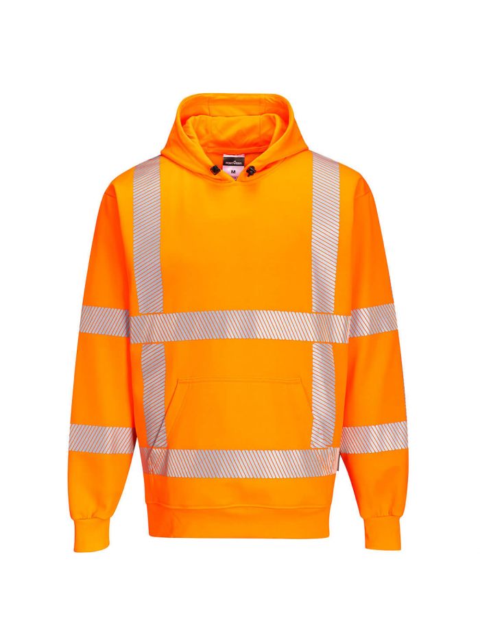 RWS Hi-Vis Hoodie, 4XL, R, Orange