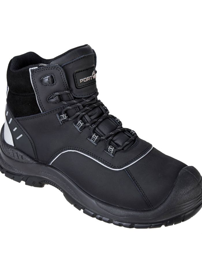 Portwest Compositelite Avich Boot S3, 40, R, Black