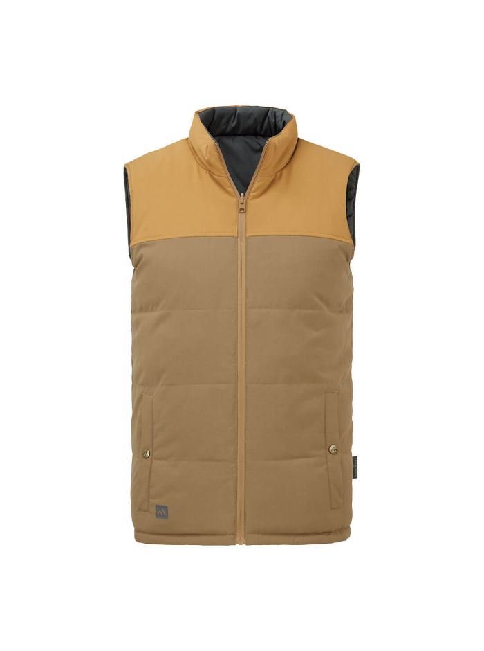 KA3 Reversible Insulated Bodywarmer, 4XL, R, Coffee Brown