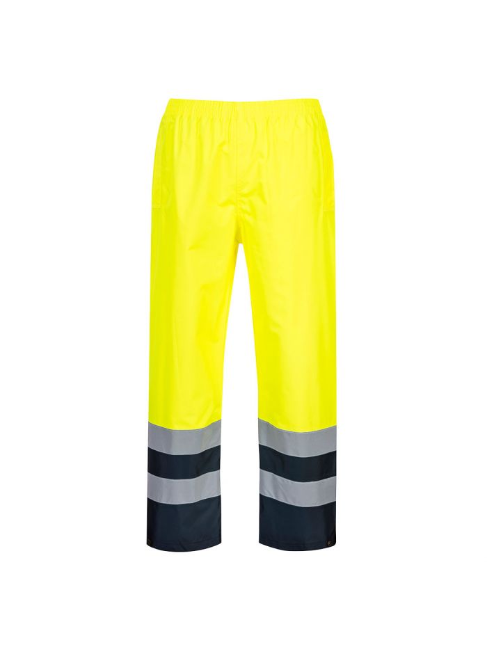 Hi-Vis Two Tone Traffic Trouser, XXL, R, Yellow