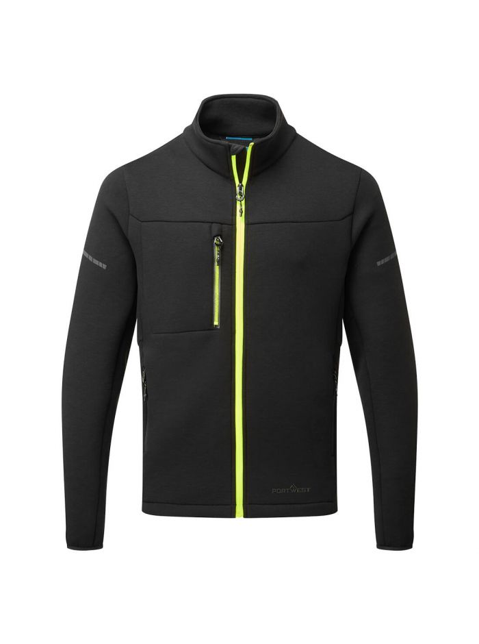 EV4 Technical Fleece Jacket, L, R, Black