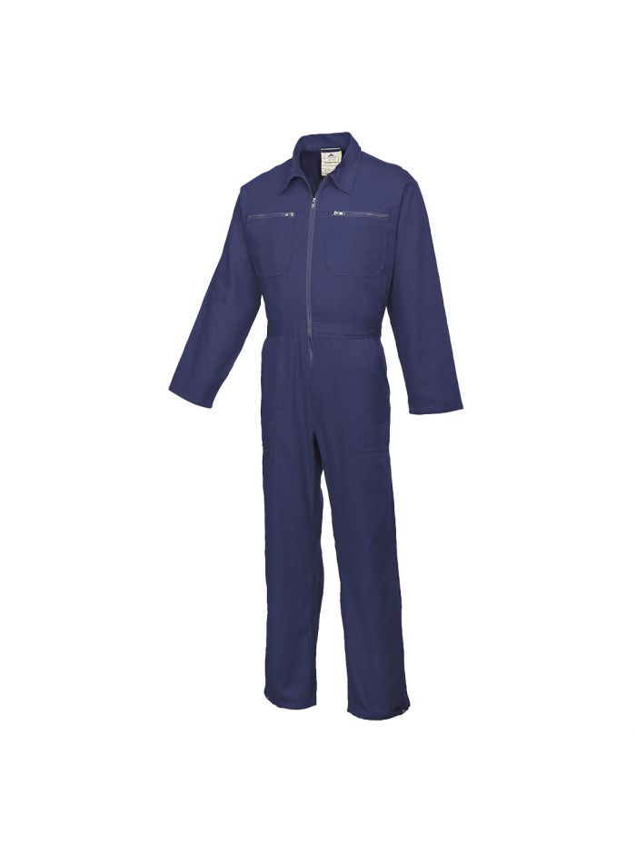 Cotton Boilersuit, M, R, Navy