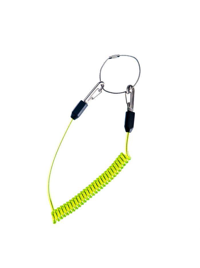 Coiled Tool Lanyard, , R, Green