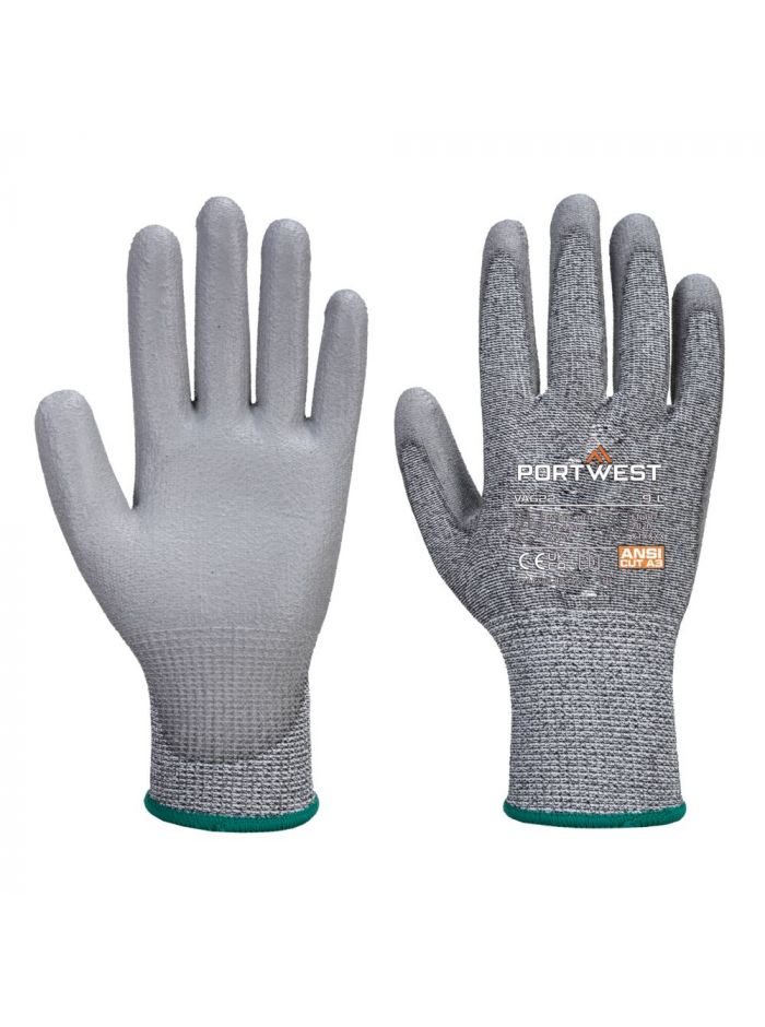 Vending Cut C13 PU Glove (144 Pairs), L, R, Grey