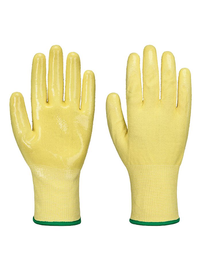 Cut E15 Silicone Heat Glove, L, R, Yellow