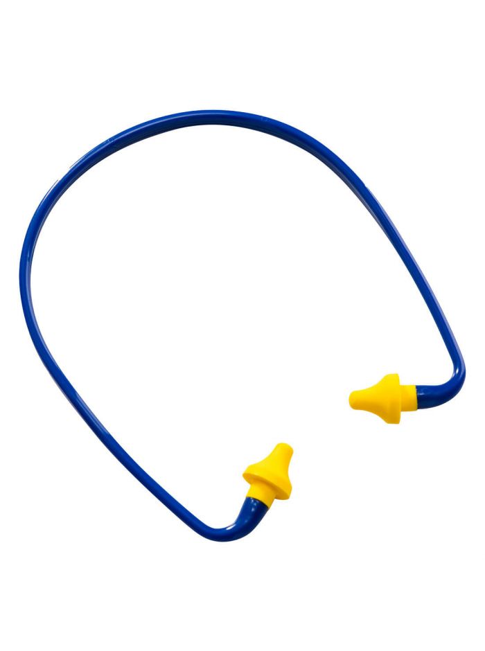 Banded Tapered Ear Plugs , , R, Yellow