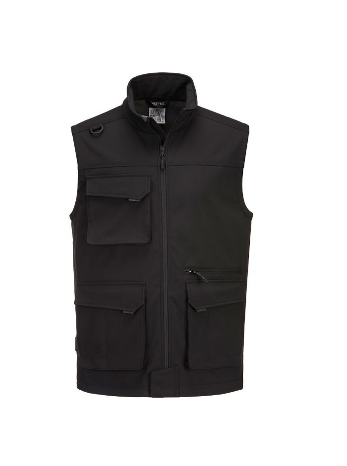 KX3 Softshell Gilet (3L), S, R, Black